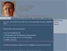 Tablet Screenshot of a-gittinger.de